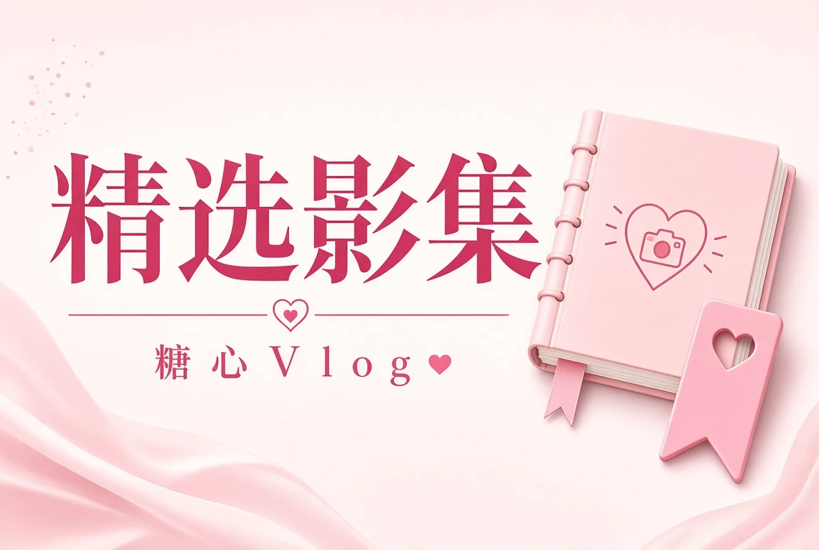 糖心Vlog影集架专题视觉